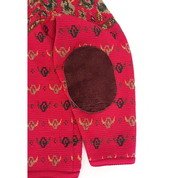 VTG Geiger Cardigan Sweater 100% Fine Virgin Wool Austria Silver Buttons Sz 42/M - Picture 4 of 10